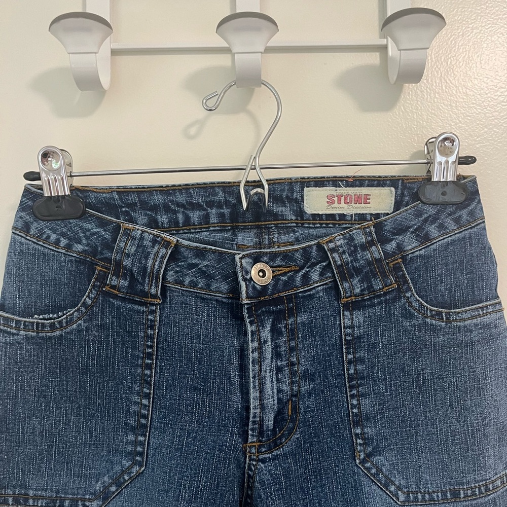 Low Rise Flare Jeans - Picture 2 of 5